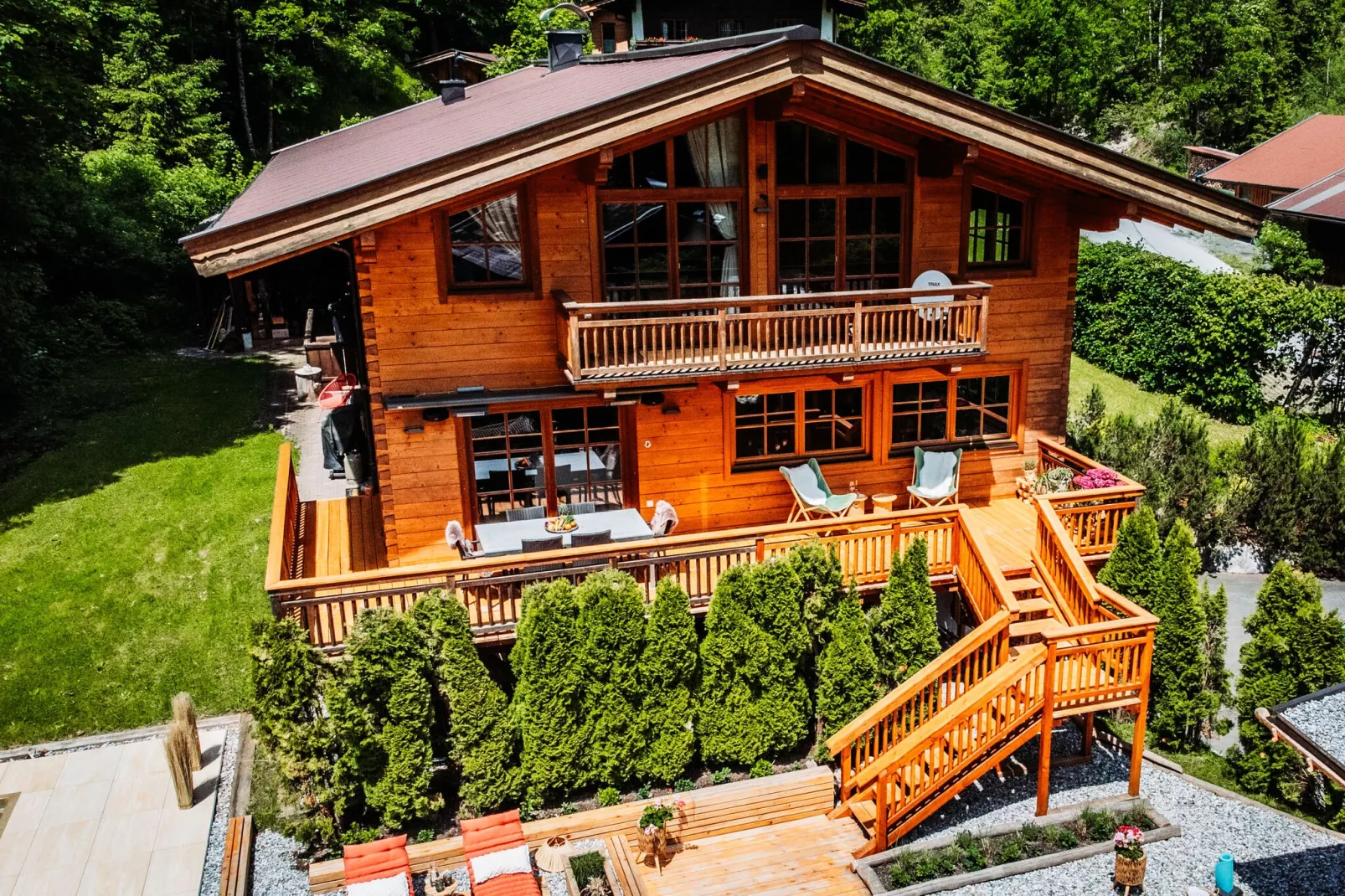 Chalet Gamsglück-Buitenkant zomer