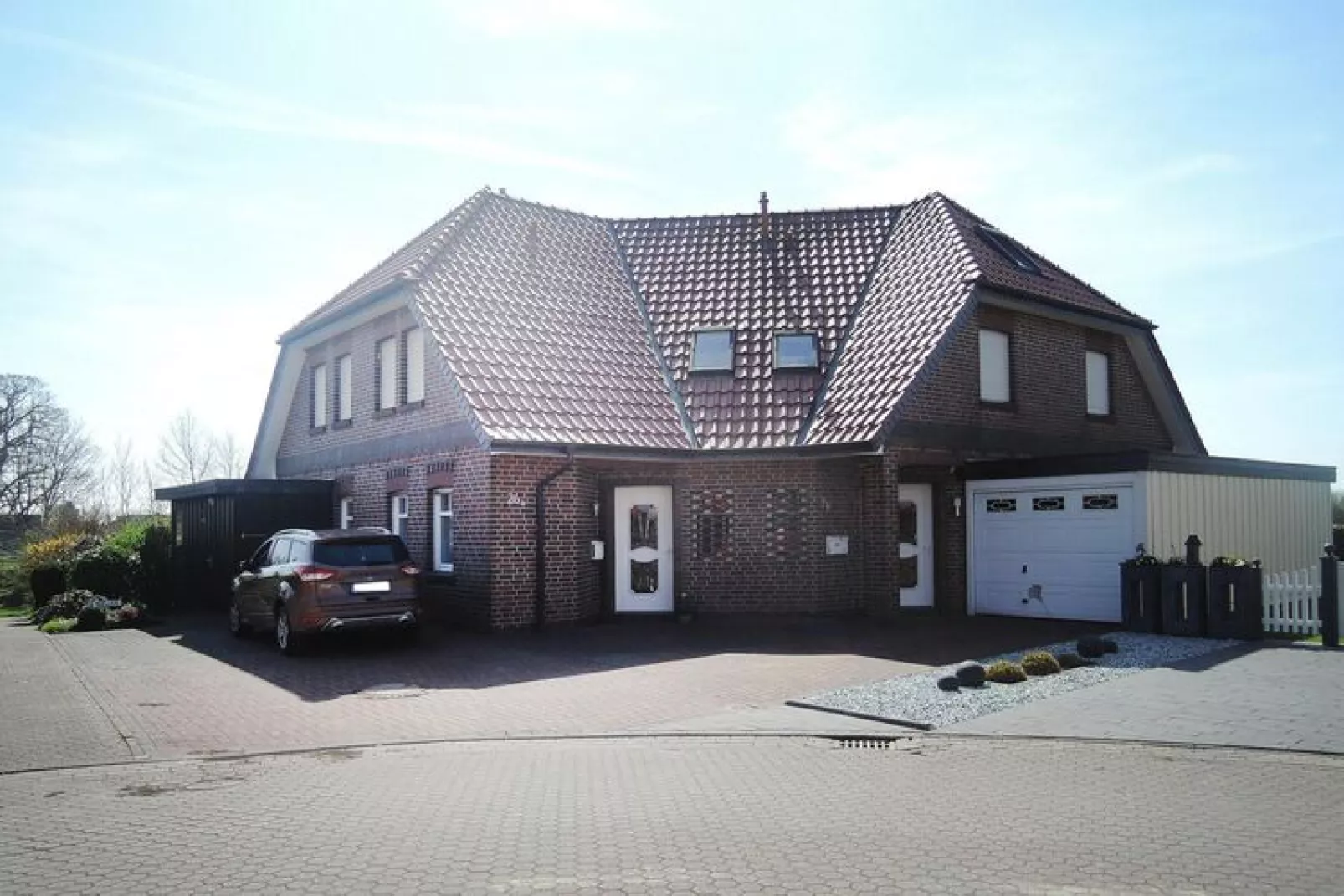 Ferienwohnung Fedderwardersiel-Buitenkant zomer