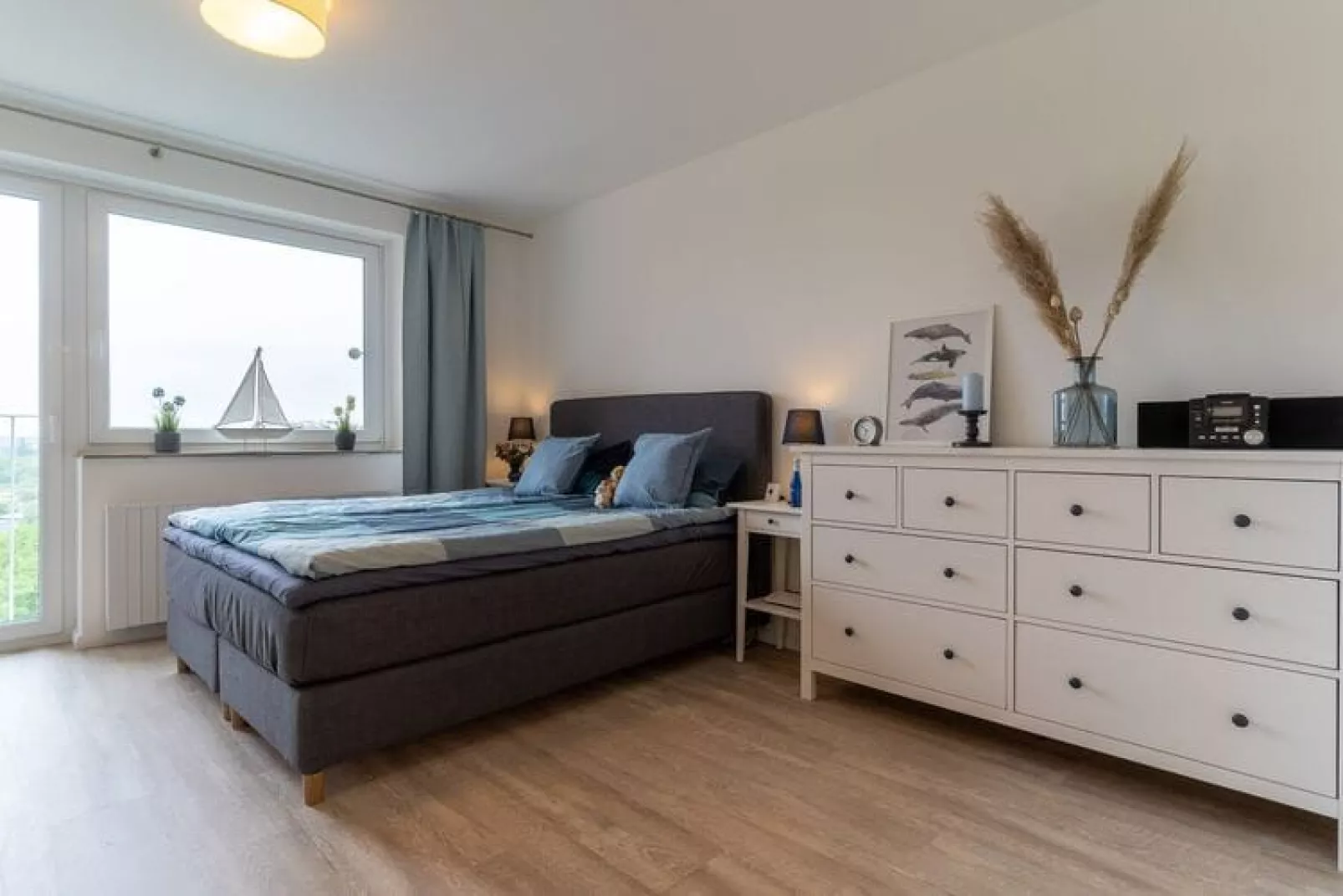 Ferienwohnung Feldlerche St Peter-Ording-Slaapkamer