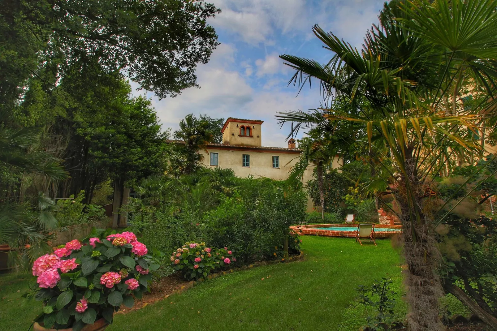 Villa Limonaia-Tuinen zomer