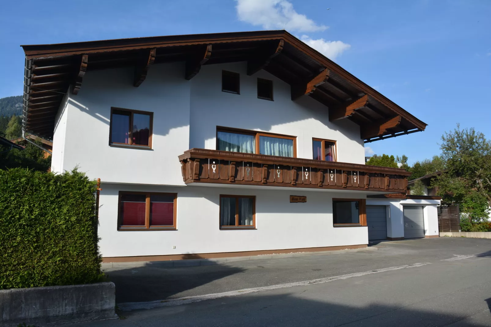 Apartment Wald 1 Fieberbrunn-Buitenkant zomer