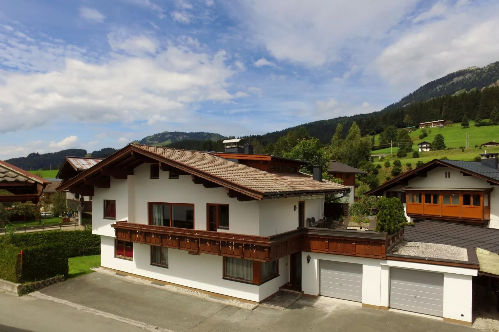 Apartment Wald 1 Fieberbrunn-Buitenkant zomer