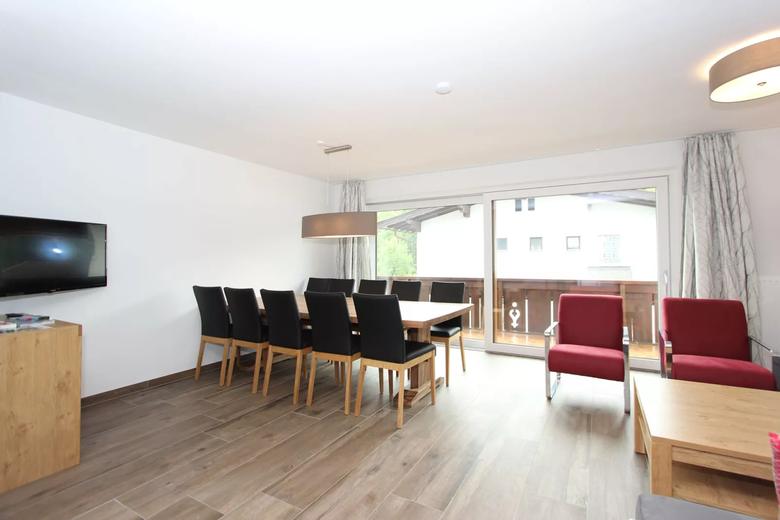Apartment Wald 2 Fieberbrunn-Woonkamer