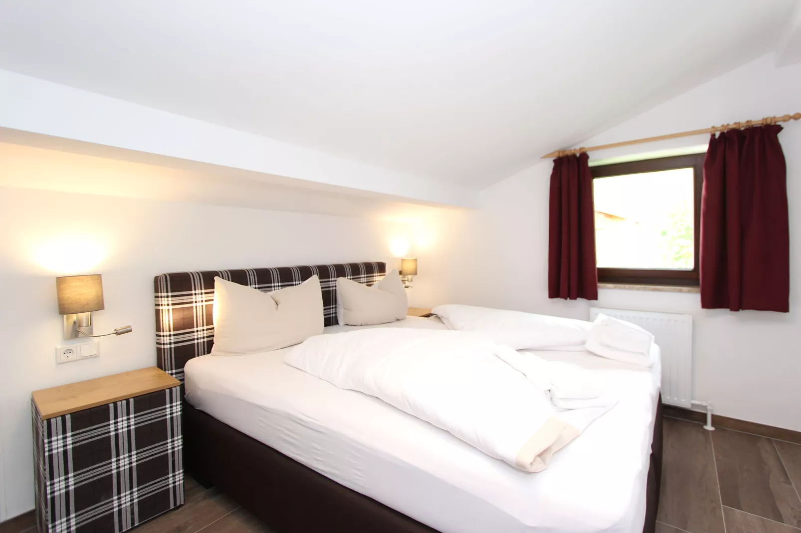 Apartment Wald 2 Fieberbrunn-Slaapkamer