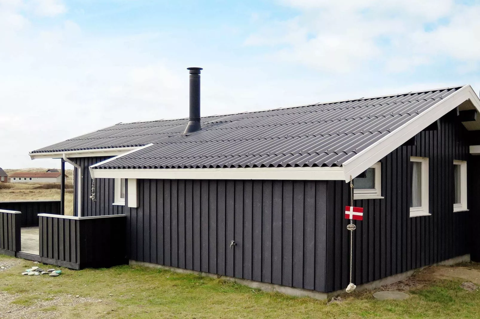 Charmant vakantiehuis in Harboøre met een terras