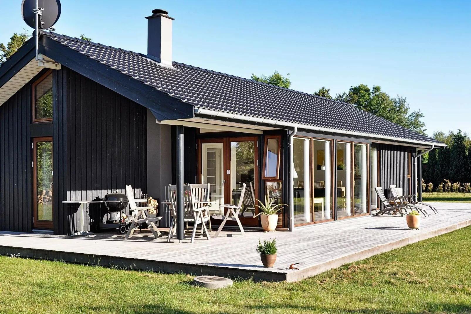 Stijlvol vakantiehuis in Lolland met sauna