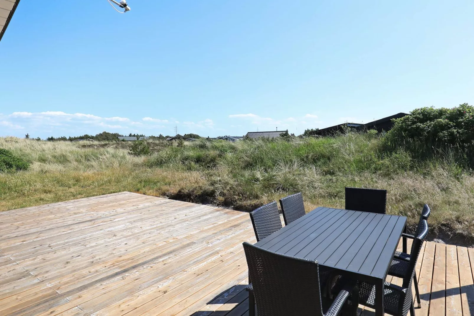 Comfortabel vakantiehuis in Ringkobing met open terras-Uitzicht