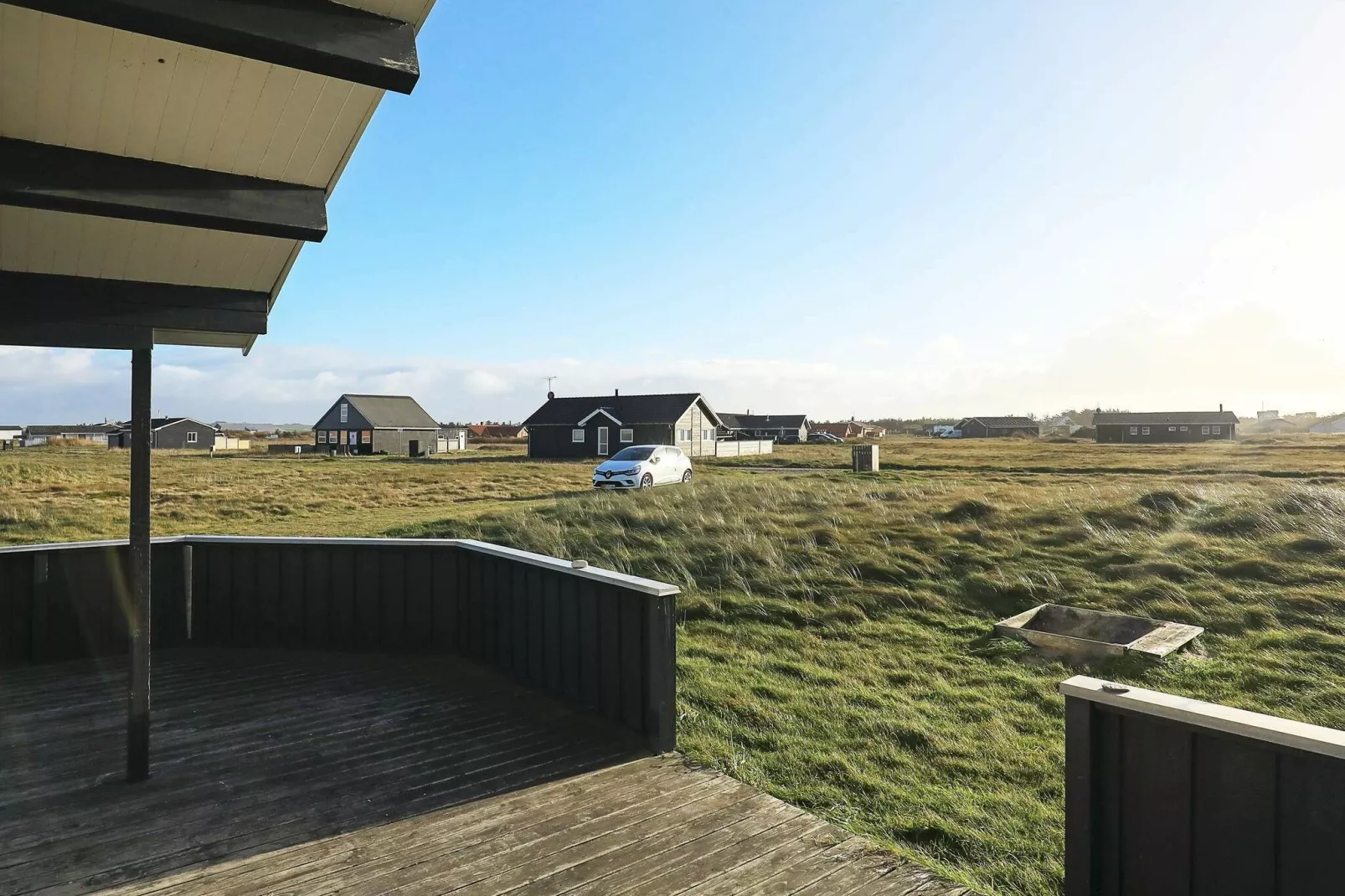 Charmant vakantiehuis in Harboøre met een terras-Uitzicht