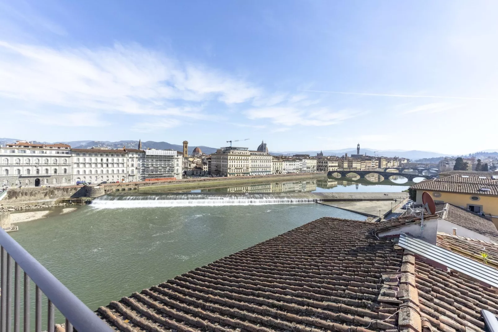 Firenze Bellosguardo-Gebieden zomer 1km