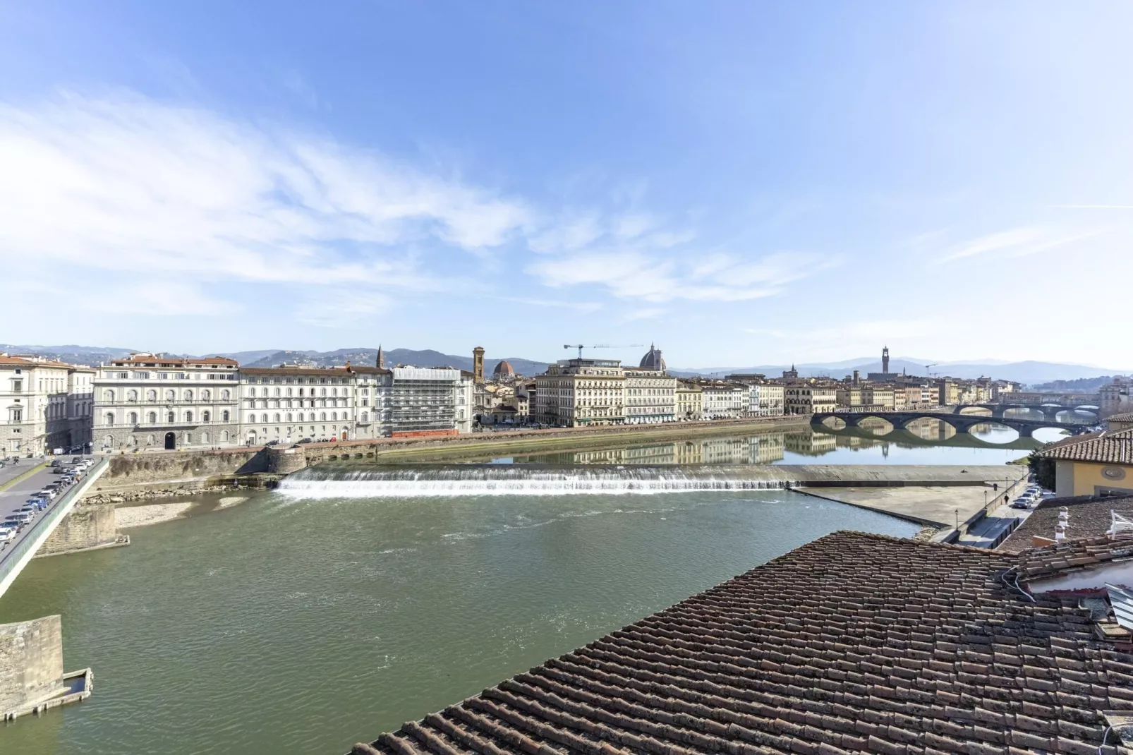 Firenze Bellosguardo-Gebieden zomer 1km