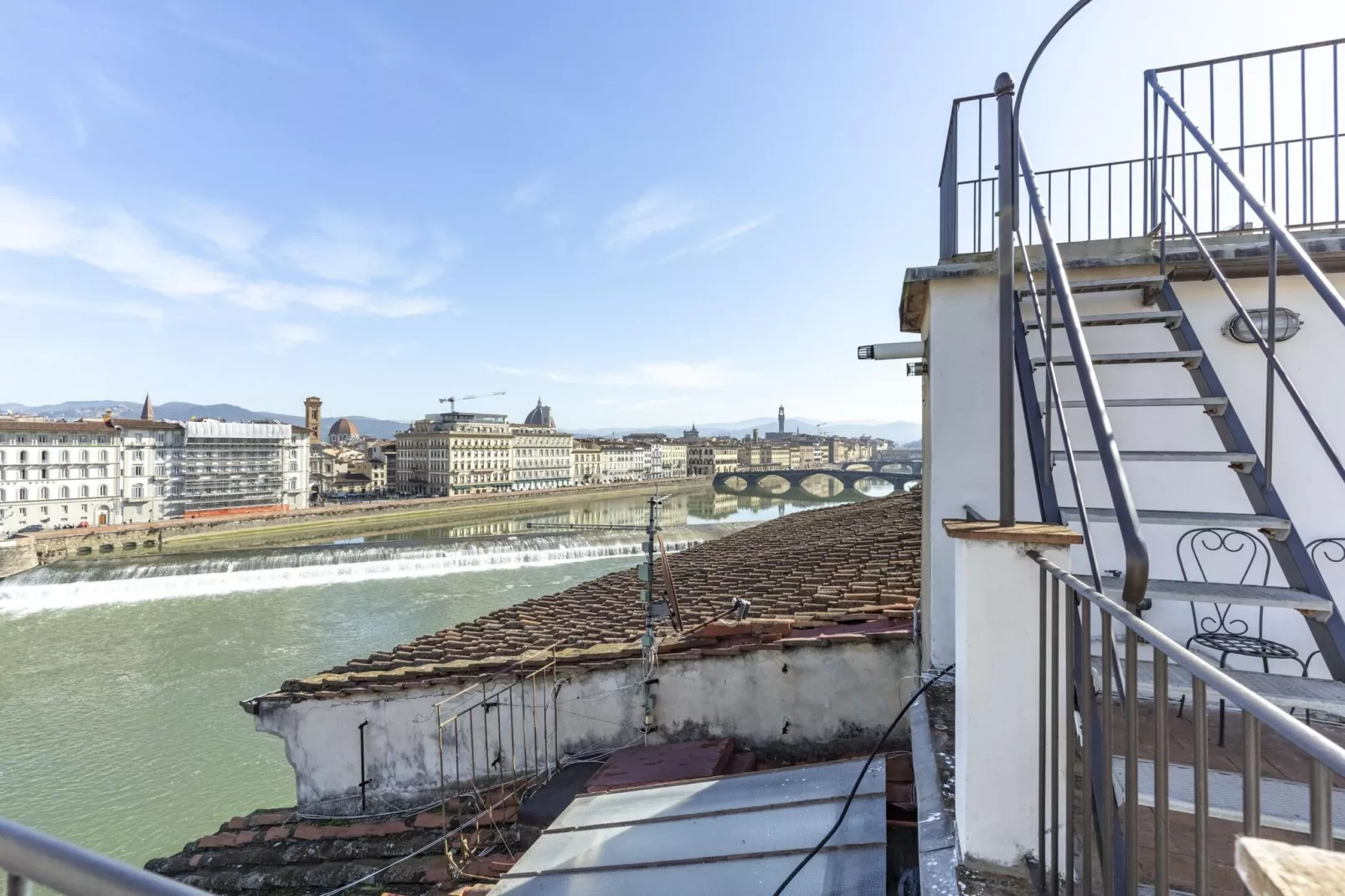 Firenze Bellosguardo-Gebieden zomer 1km