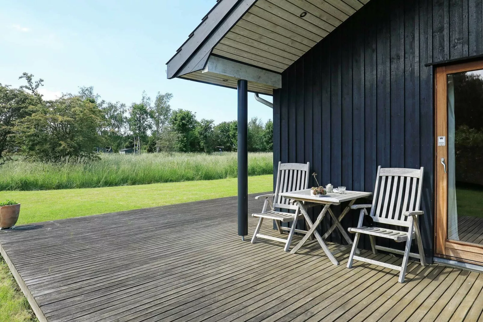 Stijlvol vakantiehuis in Lolland met sauna-Uitzicht