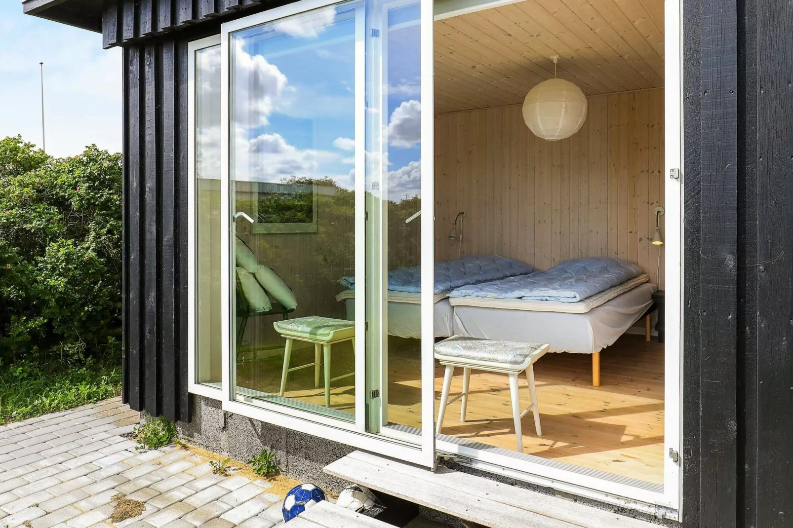 Fijn vakantiehuis in Ringkøbing met een bubbelbad-Uitzicht