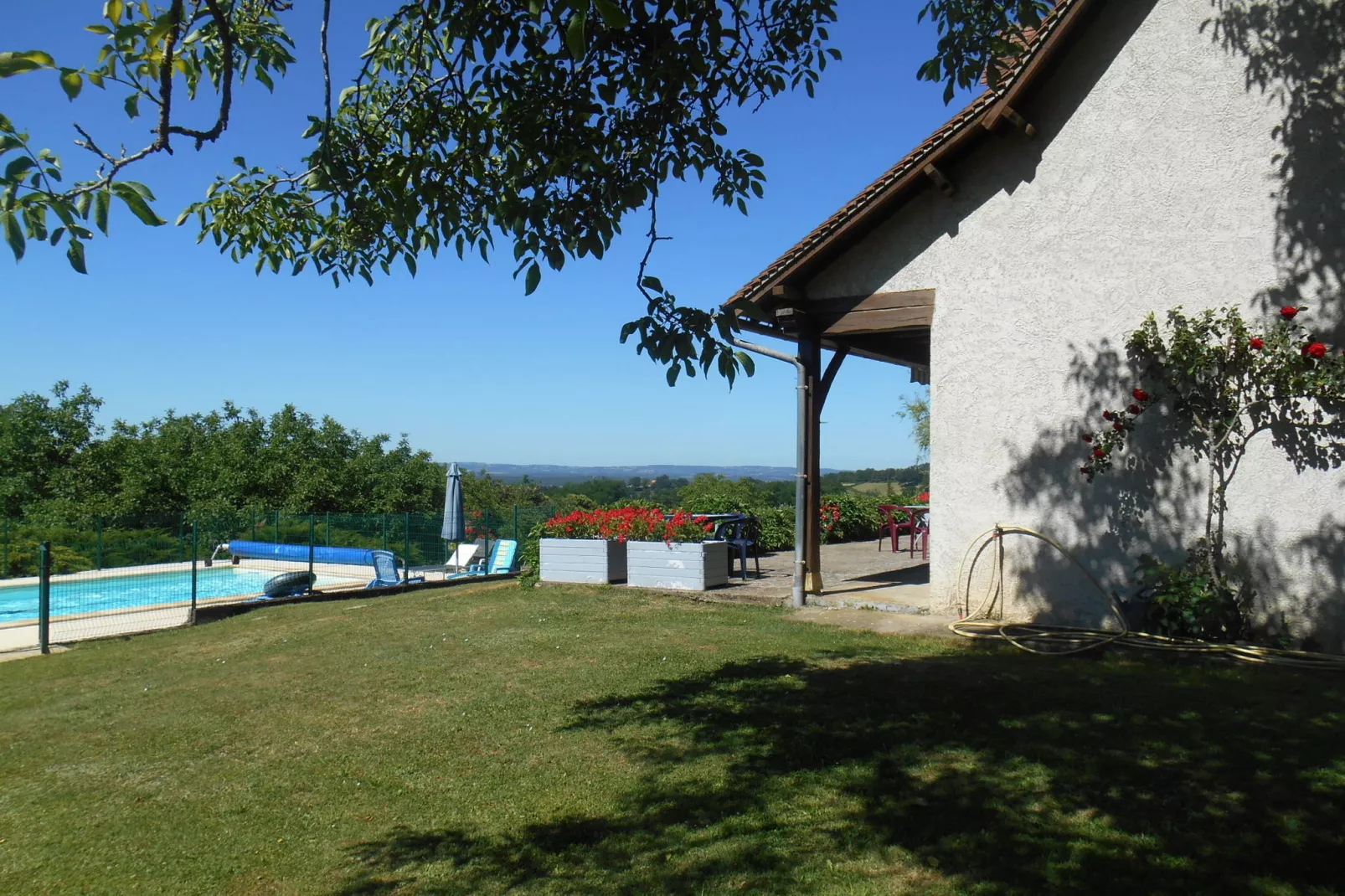 Villa Rocamadour-Tuinen zomer