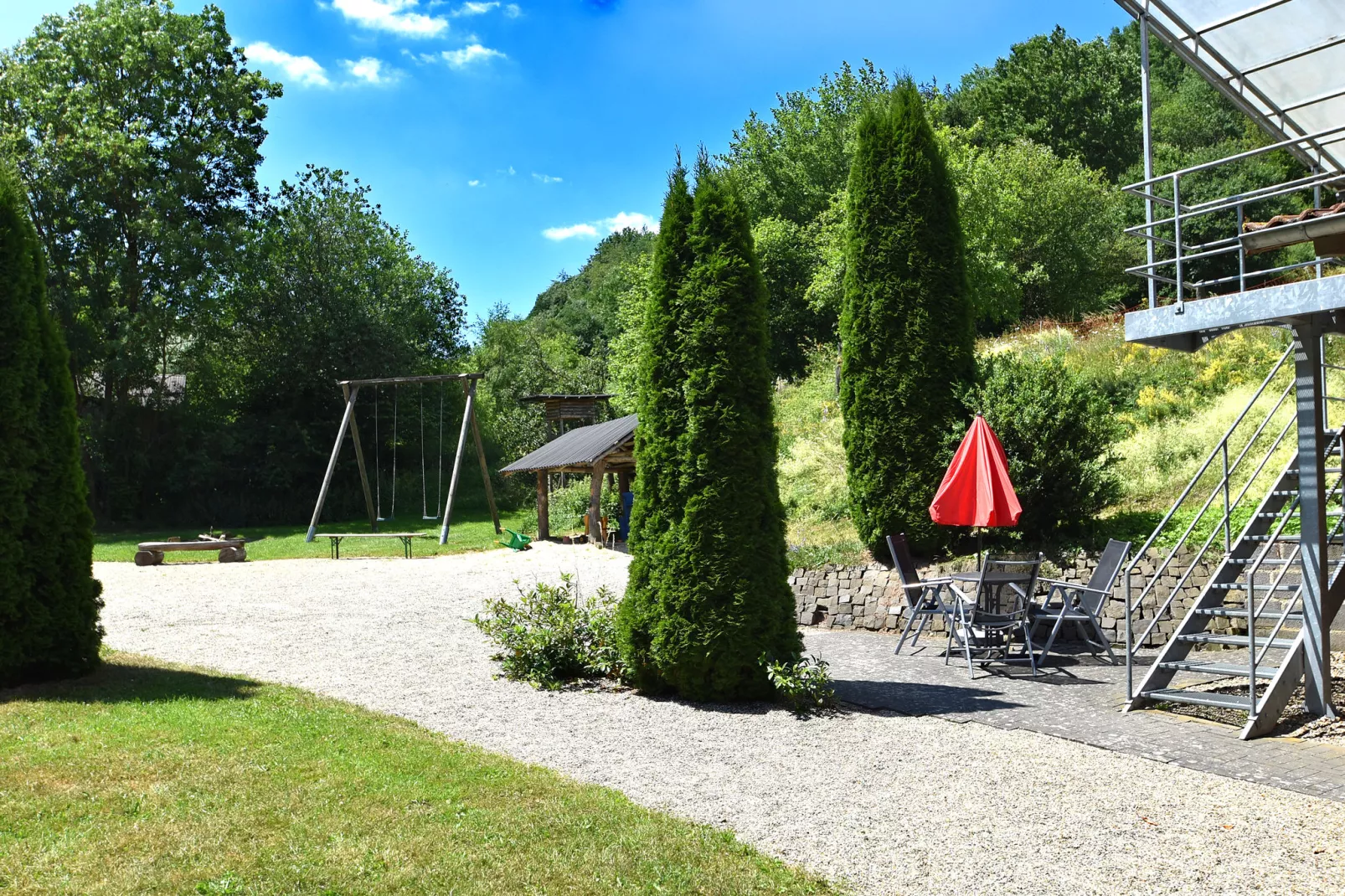 Am Ferienbauernhof - FW 7-Tuinen zomer