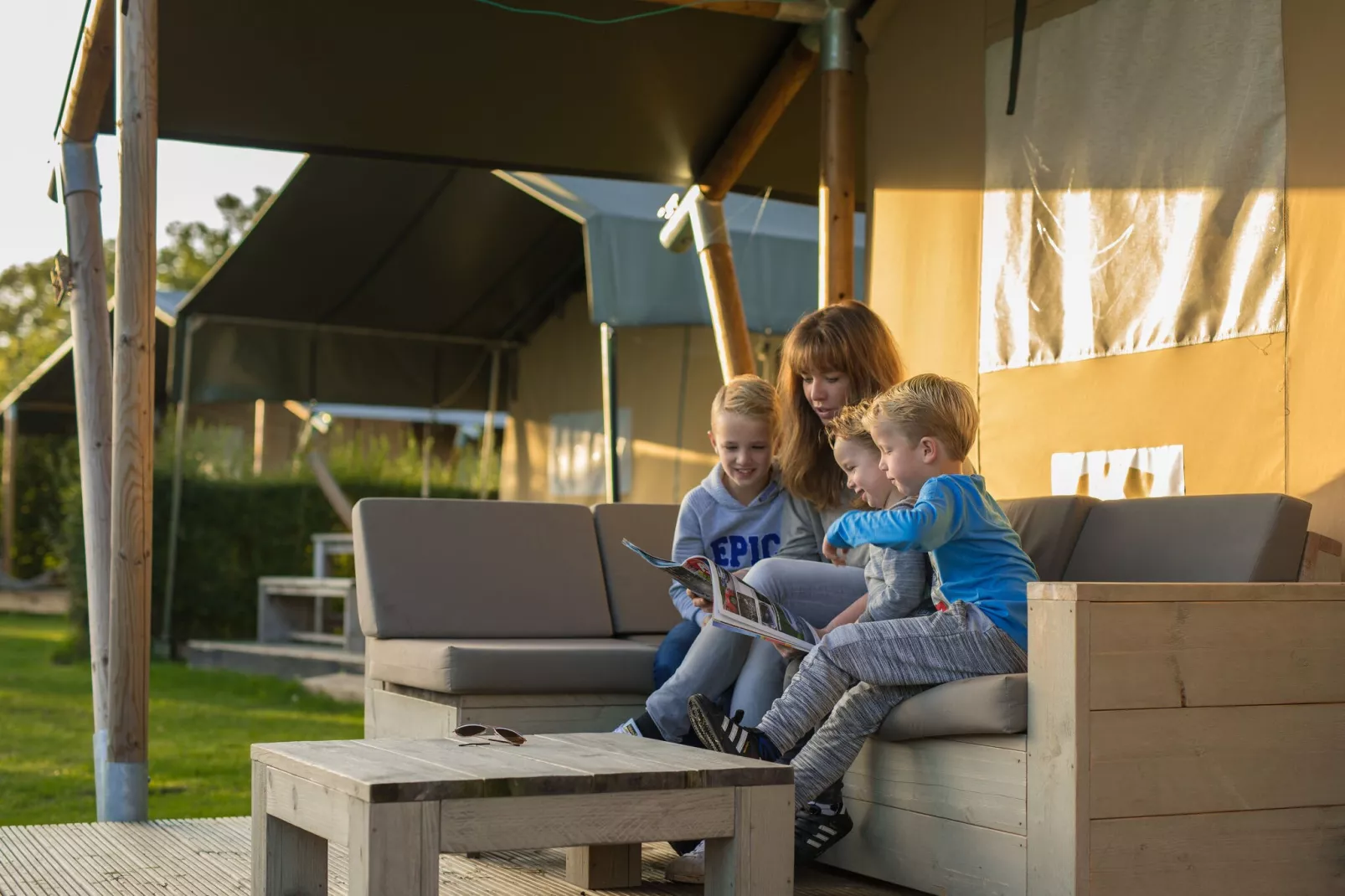 Recreatiepark de Boshoek 1-Tuinen zomer