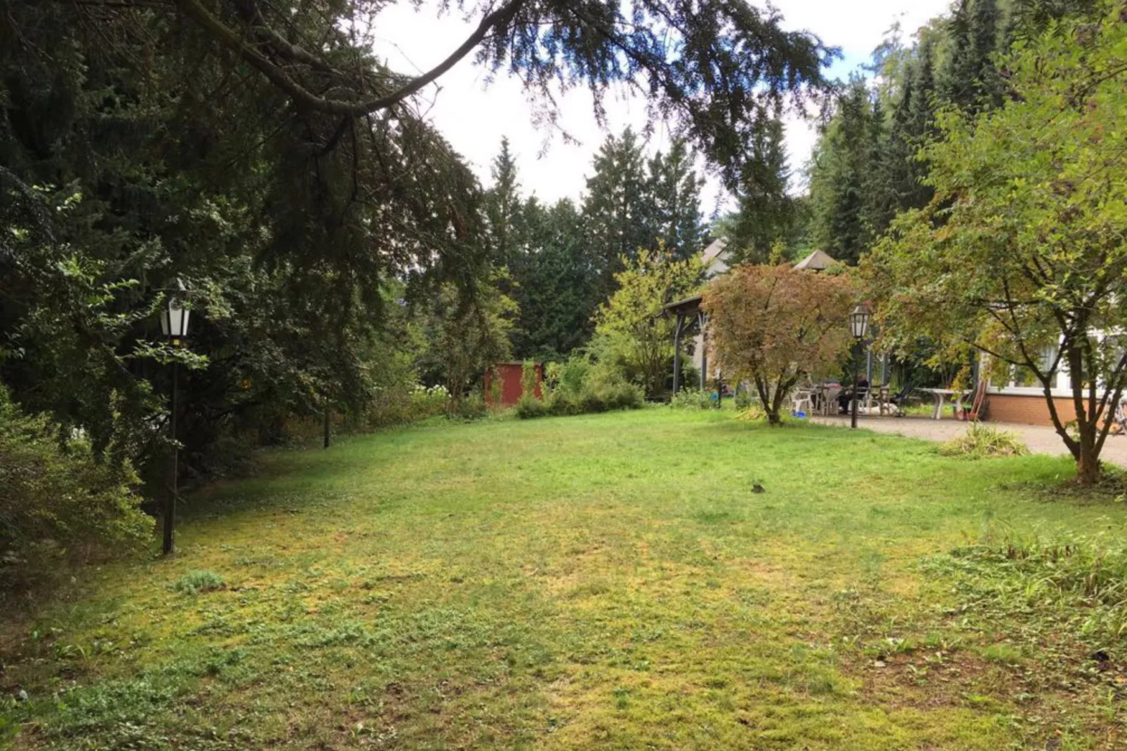 Landhaus Friedensthal-Tuinen zomer