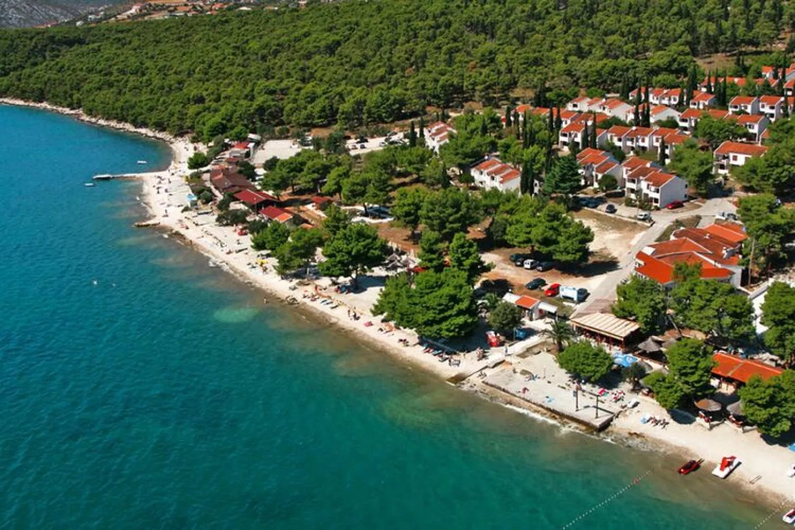 Apartments Medena Trogir - Seget Donji - A2plus2 Superior seaside-Waterzicht