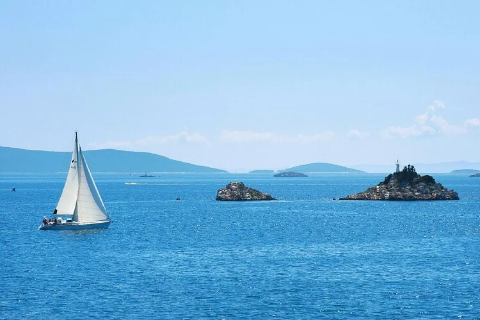 Apartments Medena Trogir - Seget Donji - B 4plus1 Superior Seaside-Waterzicht