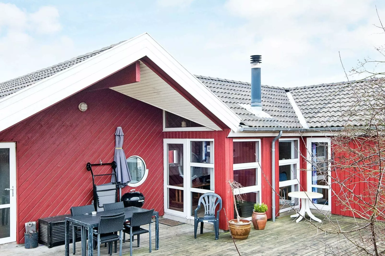 8 persoons vakantie huis in Ebeltoft-Buitenlucht