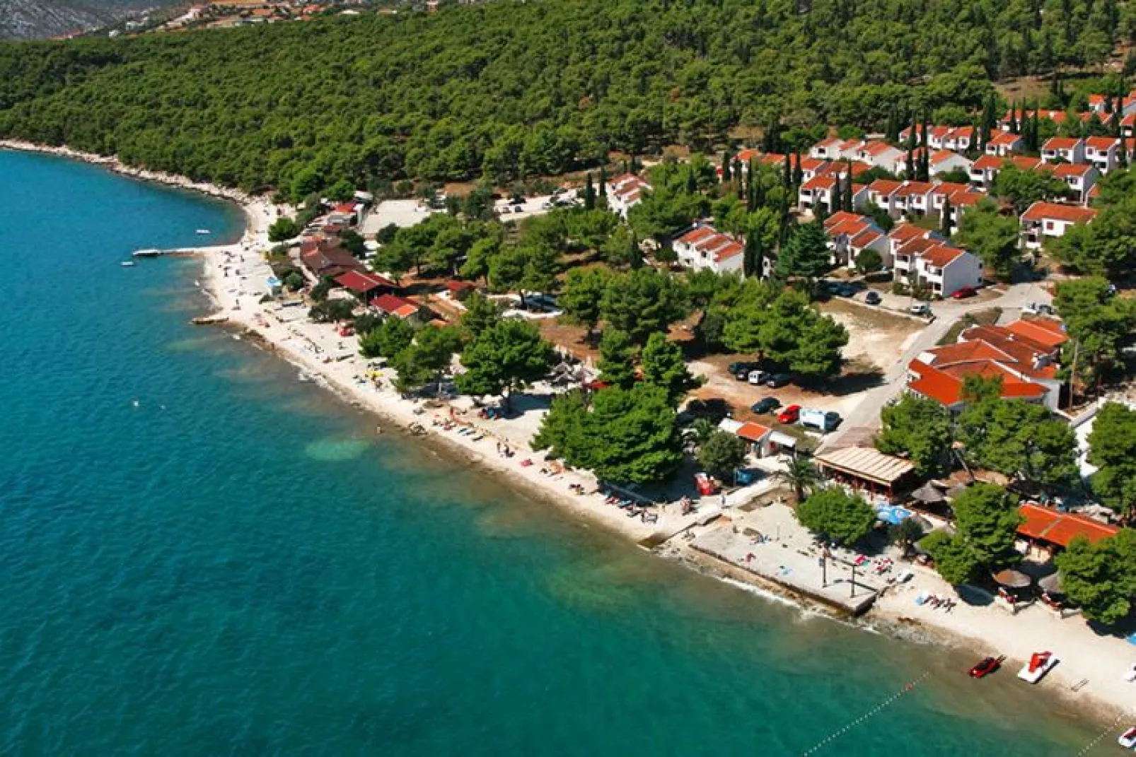 Apartments Medena Trogir - Seget Donji - B 4plus1 Superior Seaside-Waterzicht
