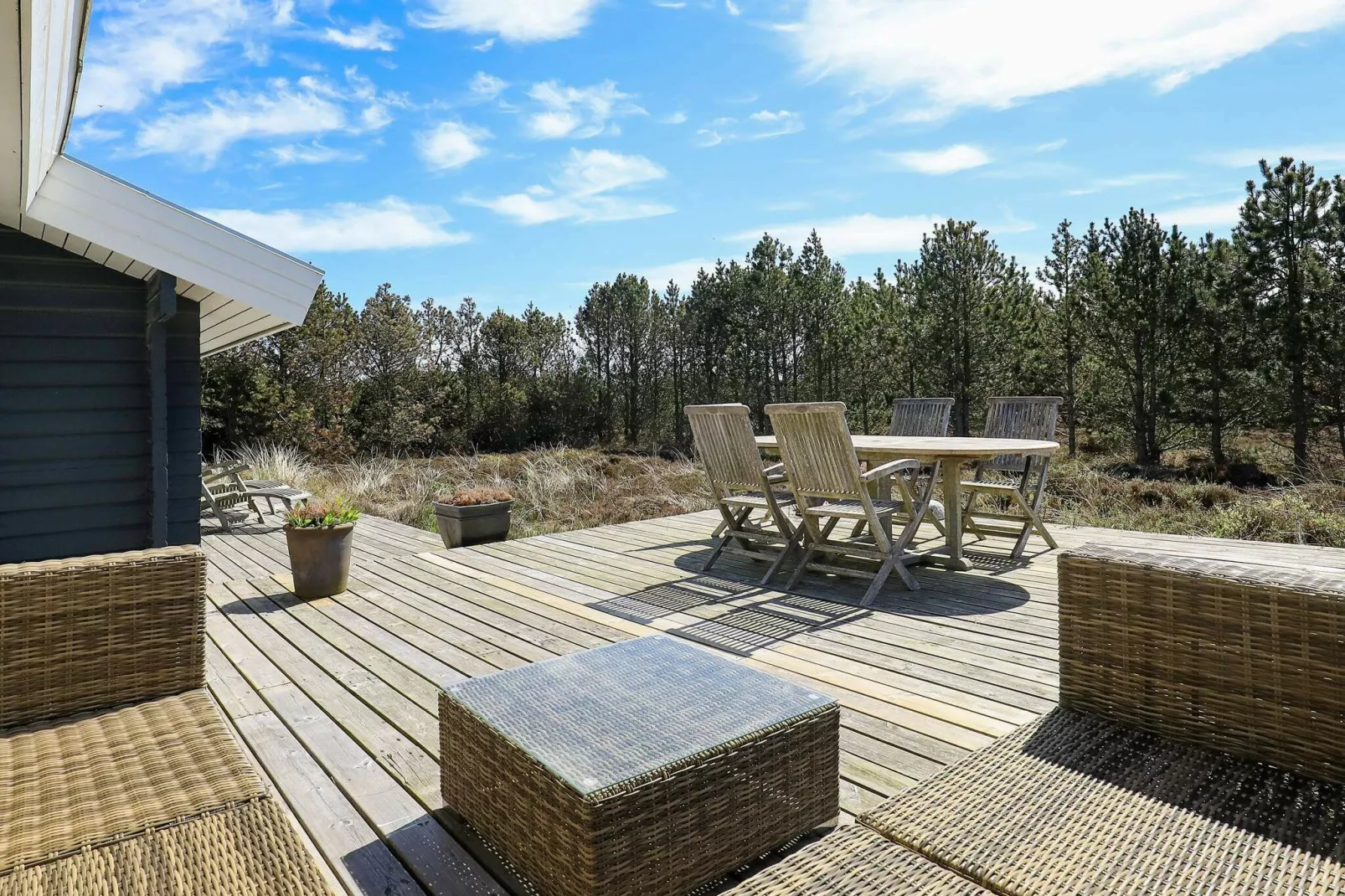 Stijlvol vakantiehuis in Skagen met terras-Uitzicht