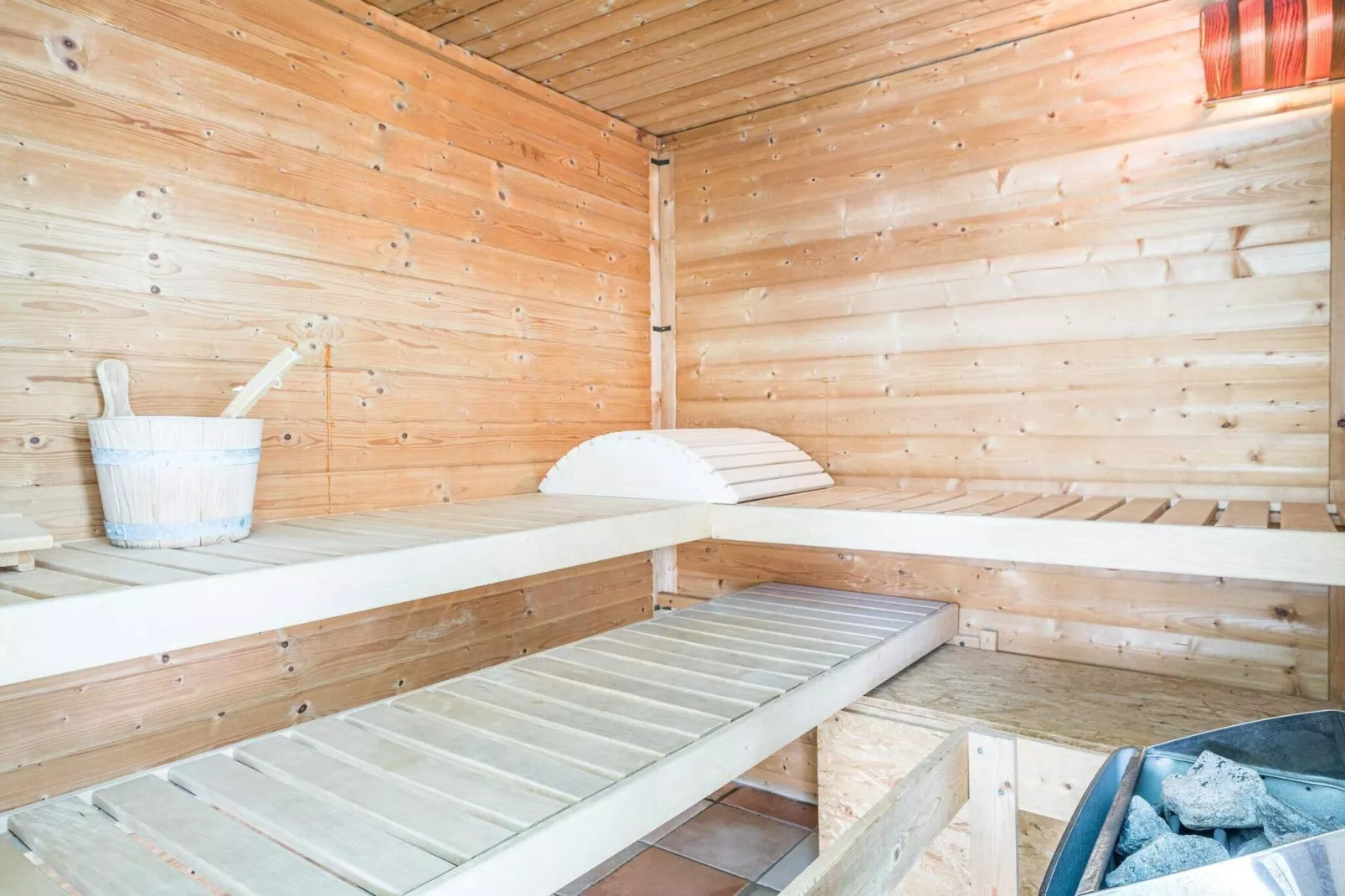 8 persoons vakantie huis in Henne-Sauna