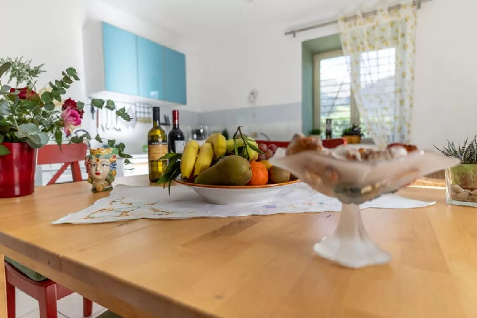 Ferienhaus Casa Mamma Maria Francavilla di Sicilia-Keuken