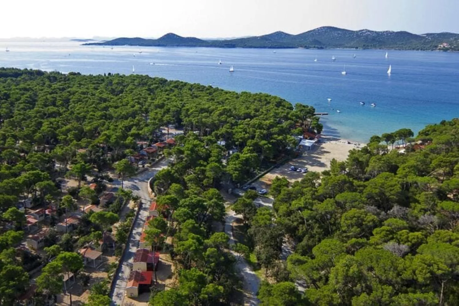 Mobile Homes Soline Biograd- Typ Premium-Waterzicht