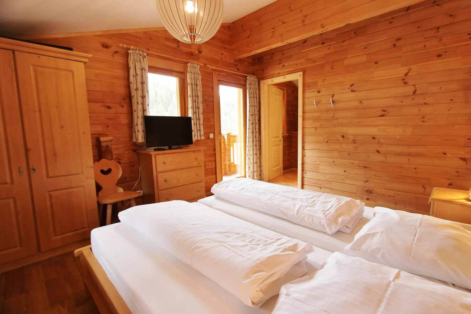 Chalet Seebach-Slaapkamer