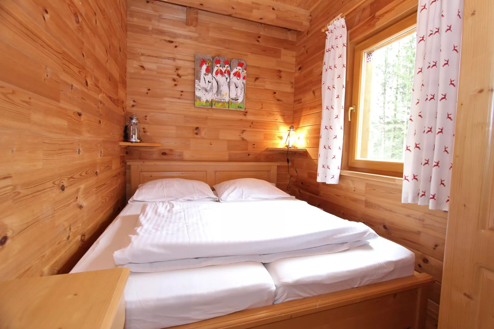 Chalet Seebach-Slaapkamer