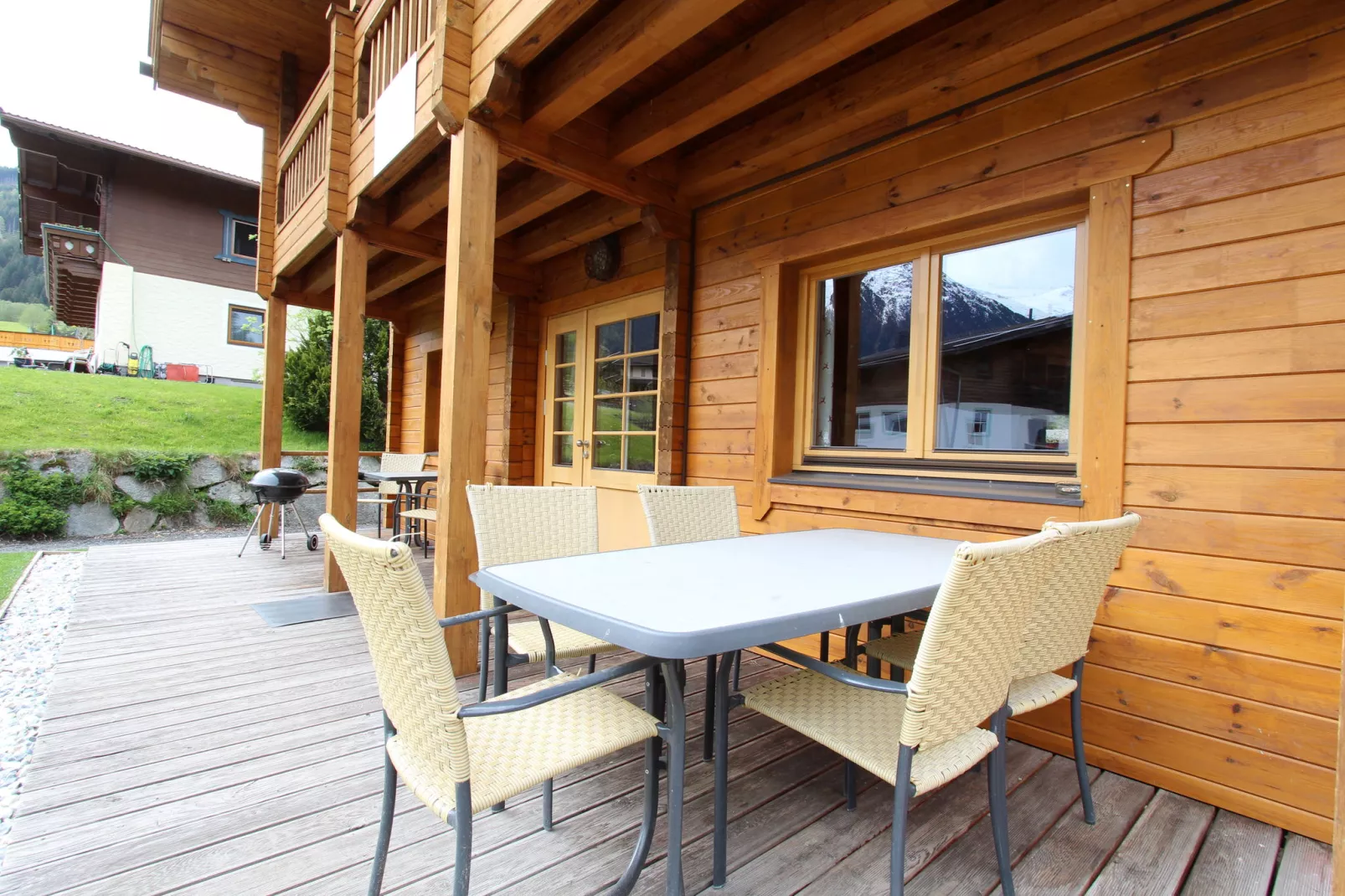 Chalet Seebach-Terrasbalkon