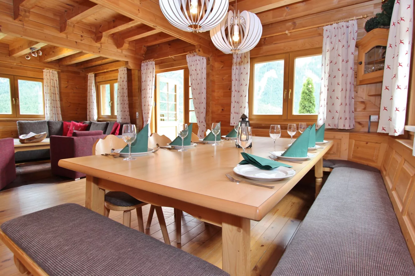 Chalet Windau-Woonkamer