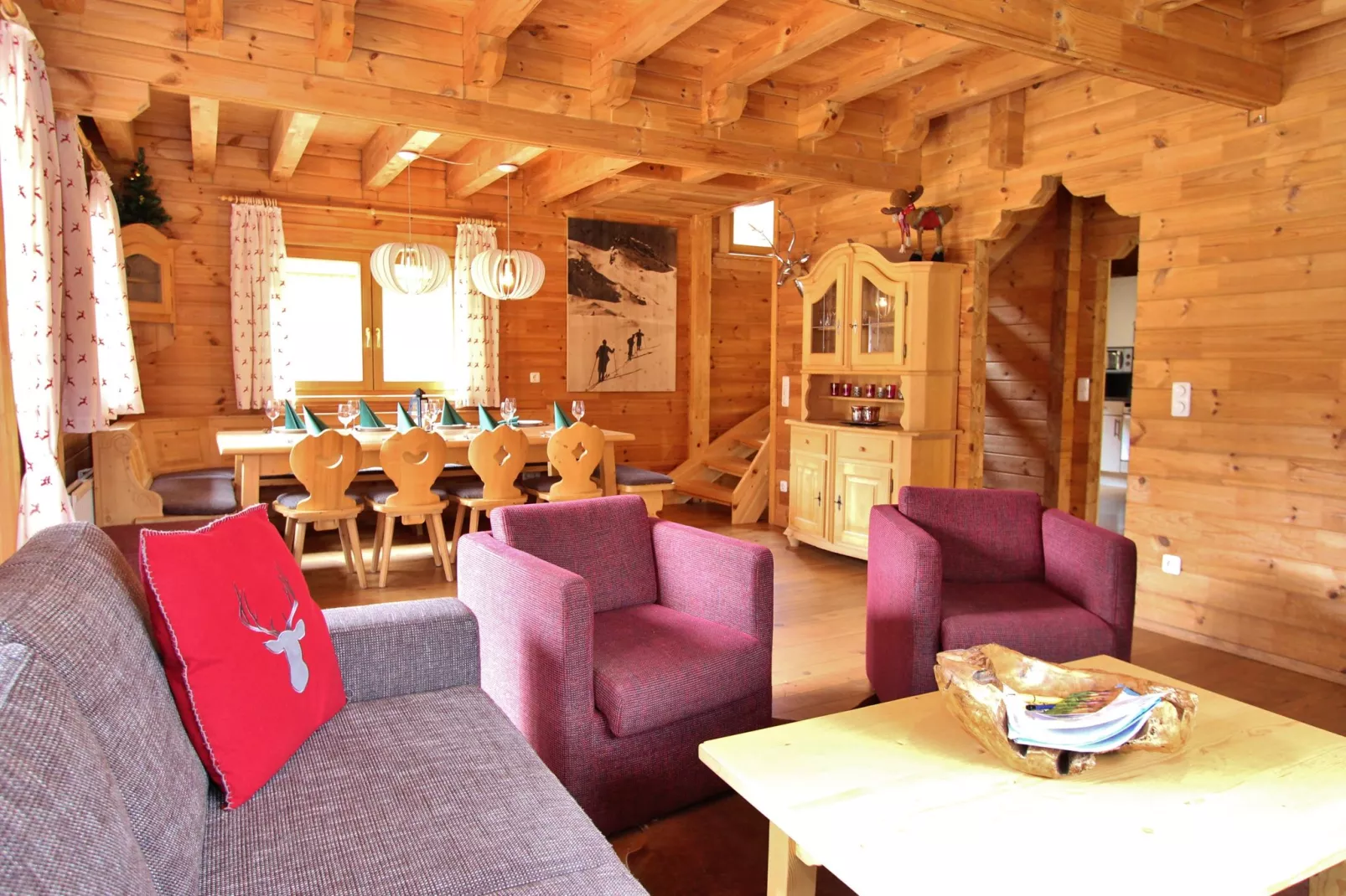 Chalet Windau-Woonkamer