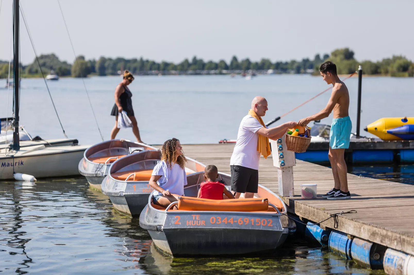 Vakantiepark Eiland van Maurik 5-Gebieden zomer 1km