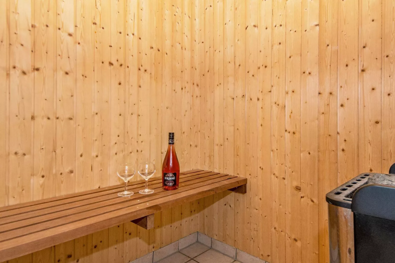 Licht vakantiehuis in Ulfborg met sauna-Sauna