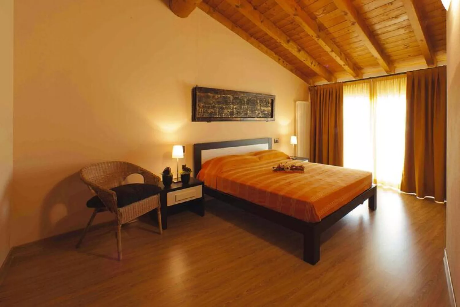 Residence La Casa del Nonno, Monzambano-trilo 6 pax-Slaapkamer