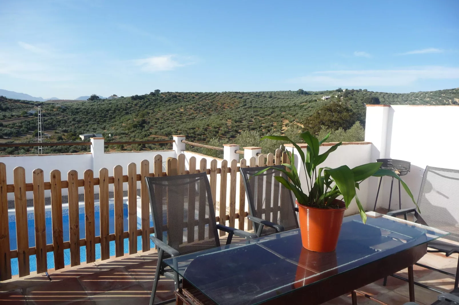 Posada del Silillo-Terrasbalkon