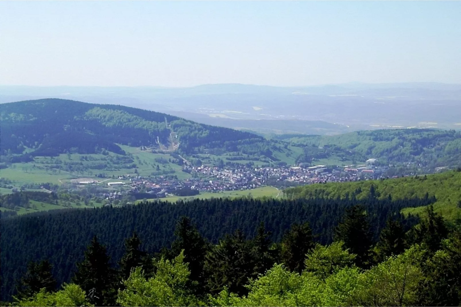 Kleiner Inselsberg-Gebieden zomer 20km