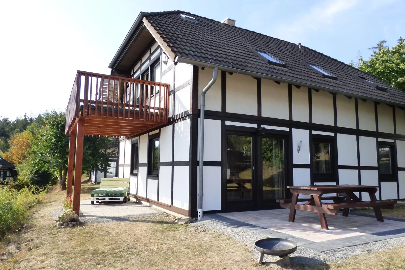 Kellerwaldblick-Buitenkant zomer