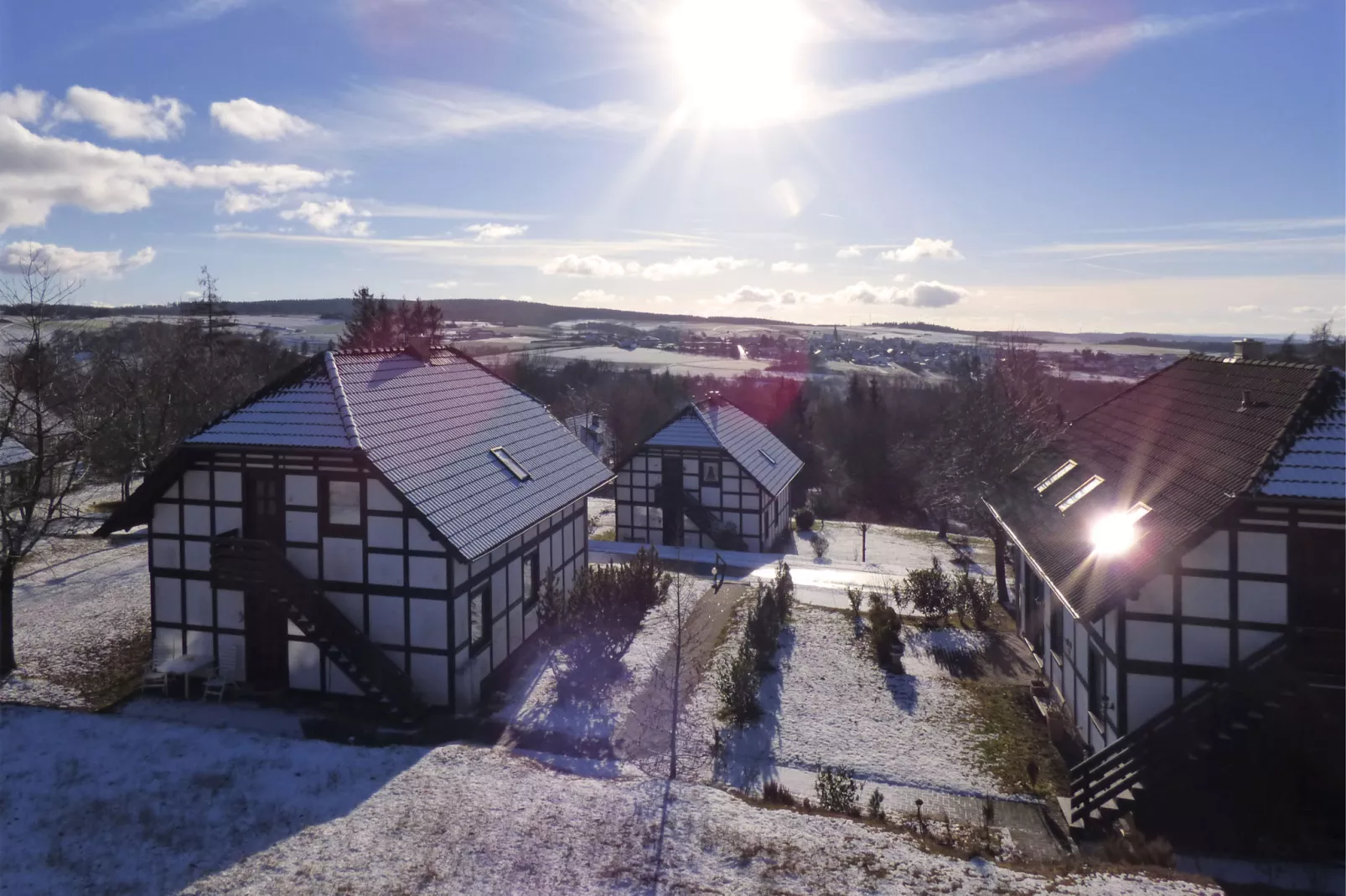 Kellerwaldblick-Exterieur winter