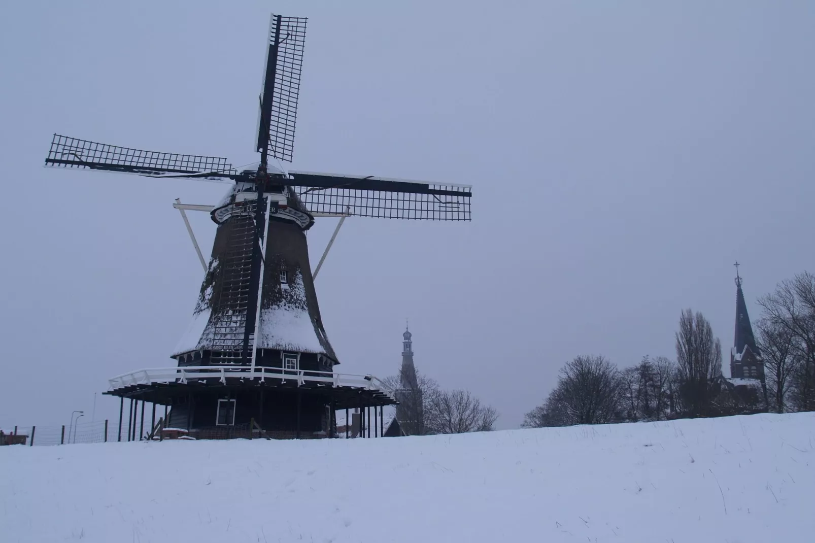 Resort Ijsselmeer 1-Gebied winter 1km