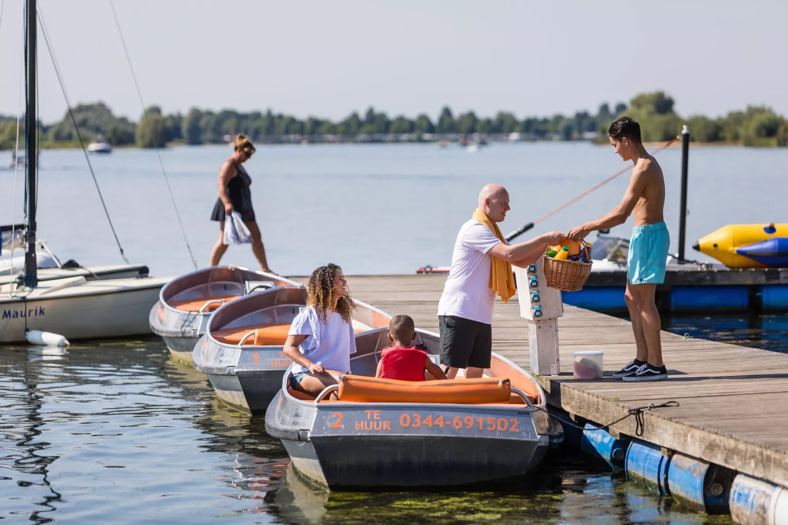 Vakantiepark Eiland van Maurik 9-Gebieden zomer 1km