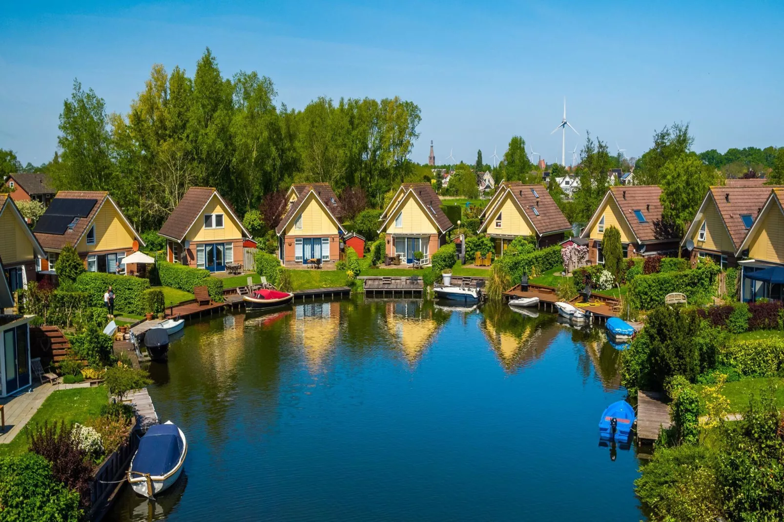 Resort Ijsselmeer 5-Buitenkant zomer