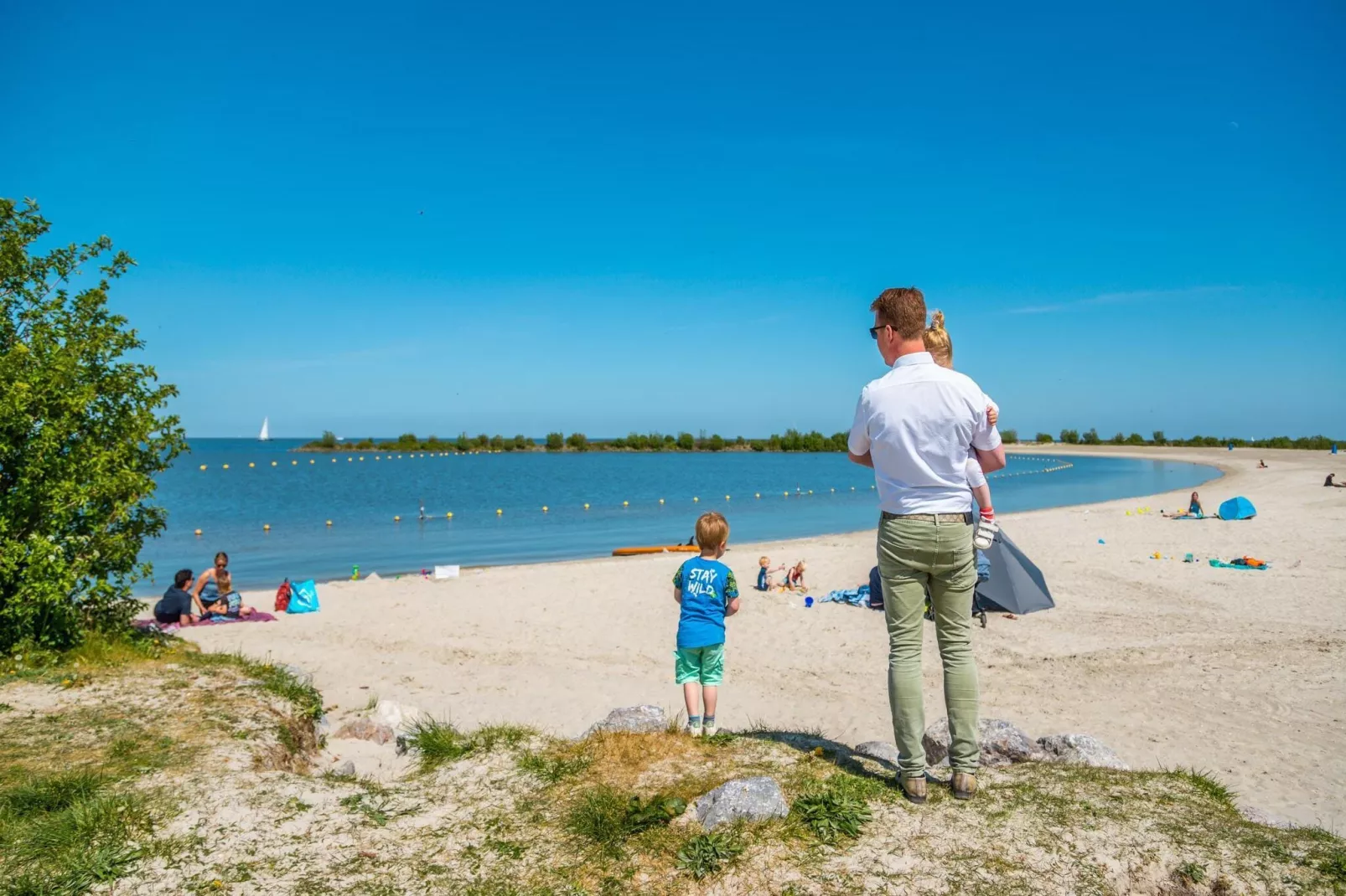 Resort Ijsselmeer 5-Gebieden zomer 1km