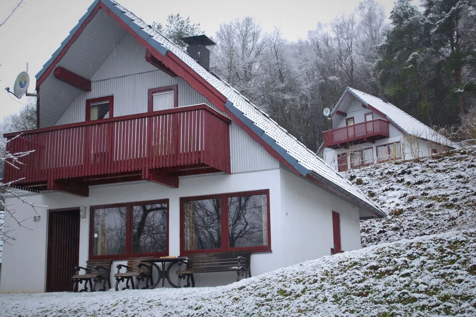 Seepark Kirchheim-Exterieur winter