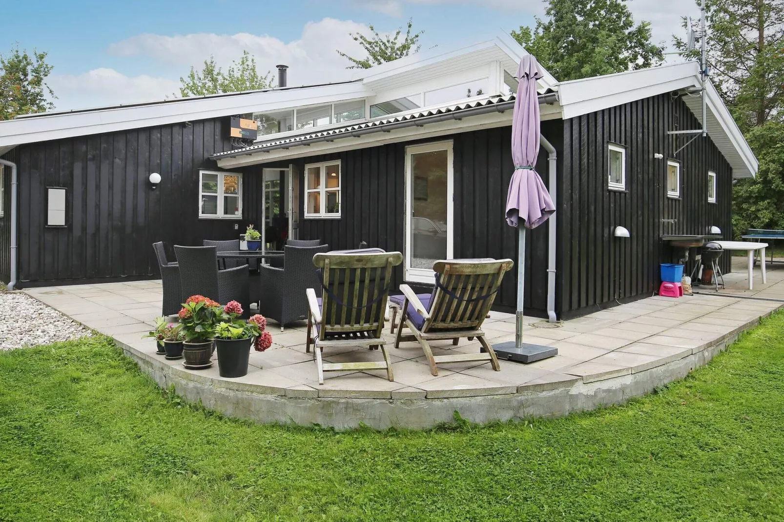 4-sterren vakantiehuis in Graested met binnenzwembad-Buitenlucht