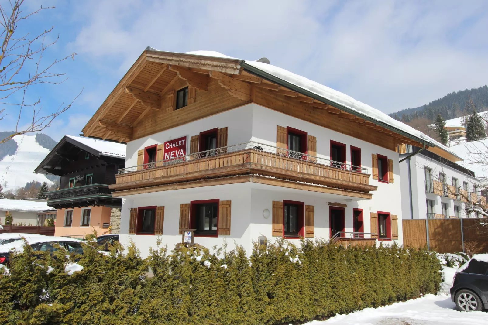 Chalet Neva S Saalbach-Exterieur winter