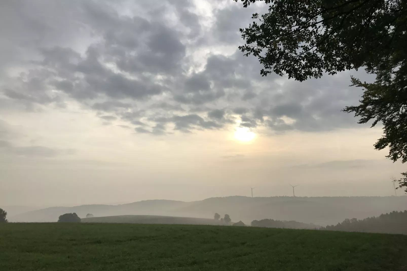 Seepark Kirchheim-Gebieden zomer 1km