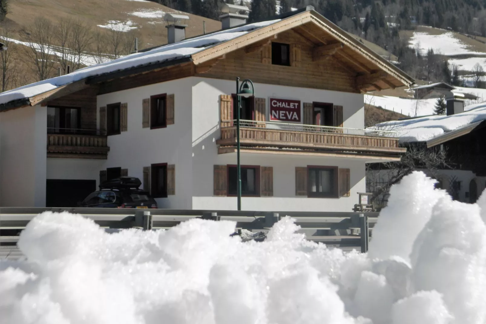 Chalet Neva S Saalbach-Exterieur winter